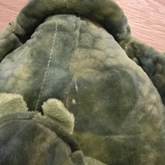 Plush Stuffed Animal Sea Turtle with Baby on Back - Picture 3 of 5